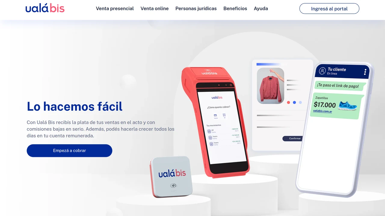 Reseña de Uala bis: la app de cobros que muchos confunden con un broker
